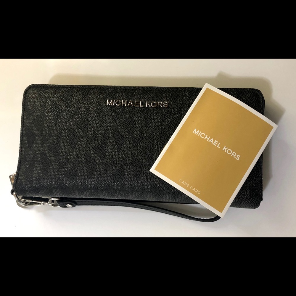 Large Michael Kors Wristlet Style Wallet